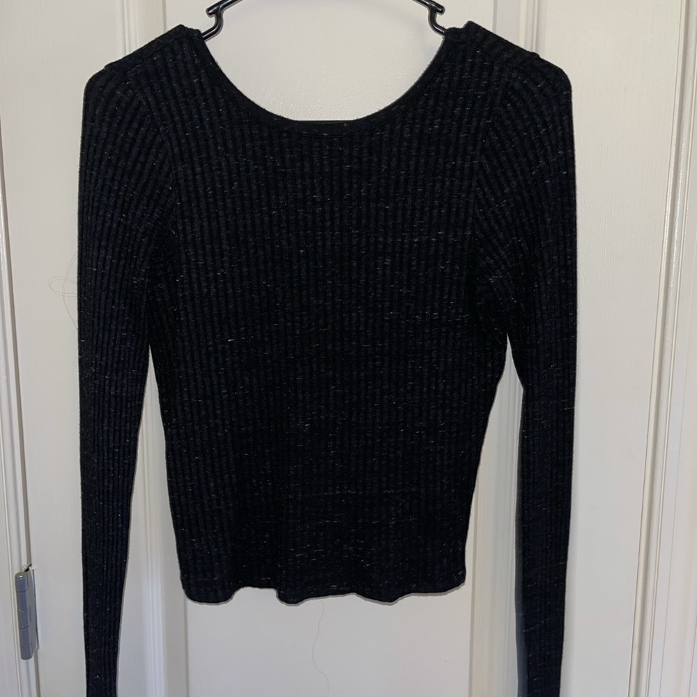 Black long sleeve shirt